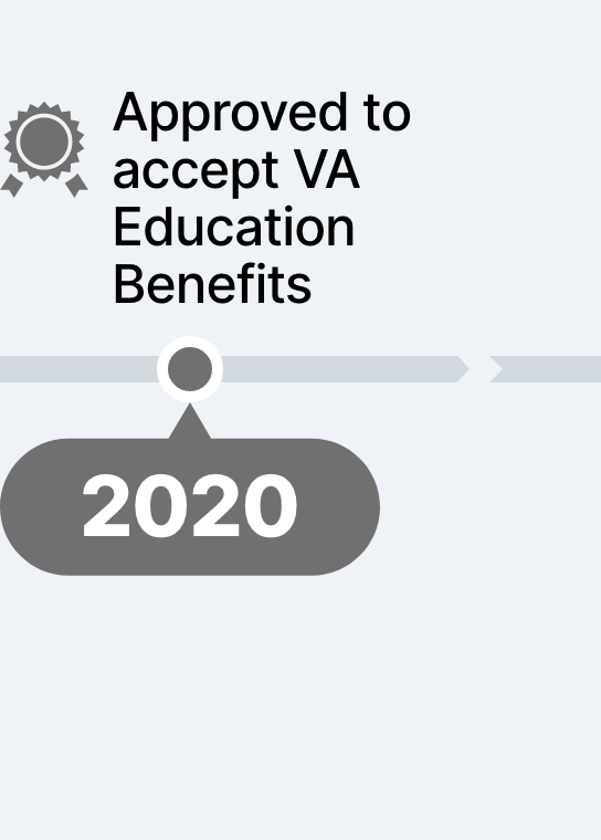 2020 Approved to accept VA Education Benefits