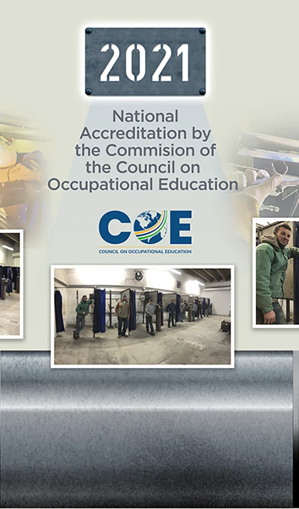 2021: National Accreditation by the Commission of the Council on Occupational Education
