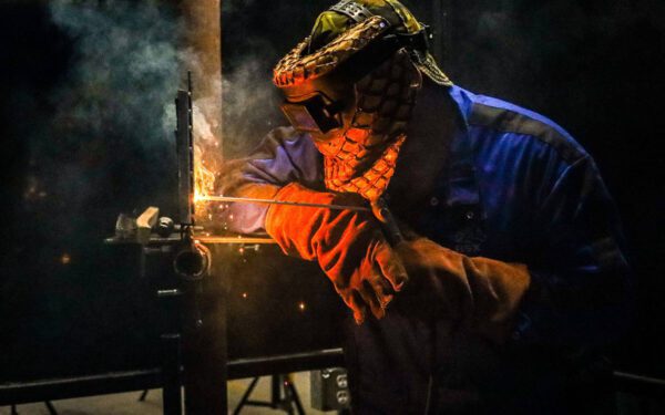 Student Welding