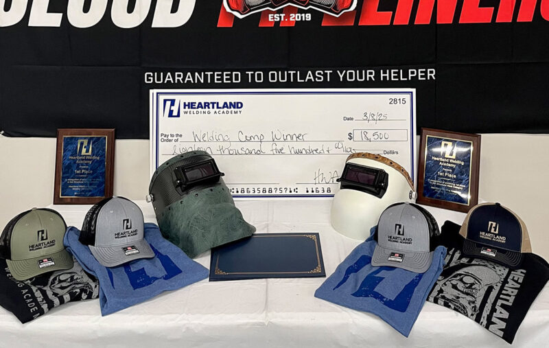 Welding competition prizes