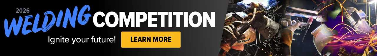 Welding Competition: learn more Welding Competition: learn more